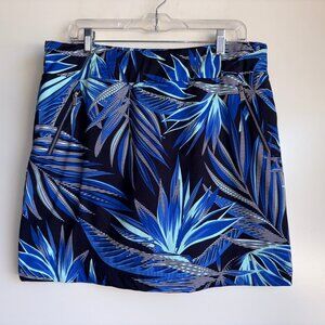 TAIL Golf Skort Skirt Size Large Blue
